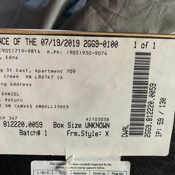 Daniel Wall Art work - Picture 2 of 2